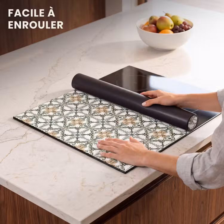 Protection plaque induction - Floral - Intemporel - Coloré — 6