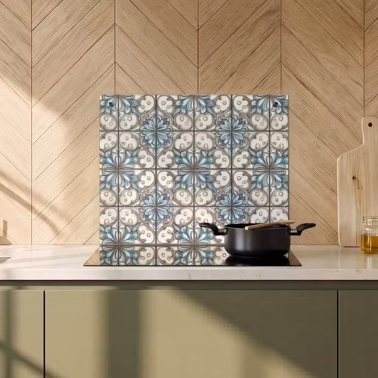 Protection à induction avec crochets - Baroque - Tile - Coloré — 1