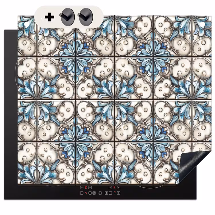 Protection à induction avec crochets - Baroque - Tile - Coloré — 3