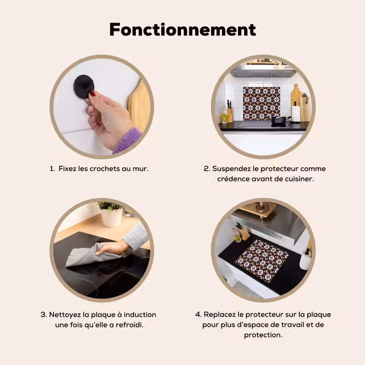 Protection à induction avec crochets - Traditionnel - Élémentaire - Coloré — 7