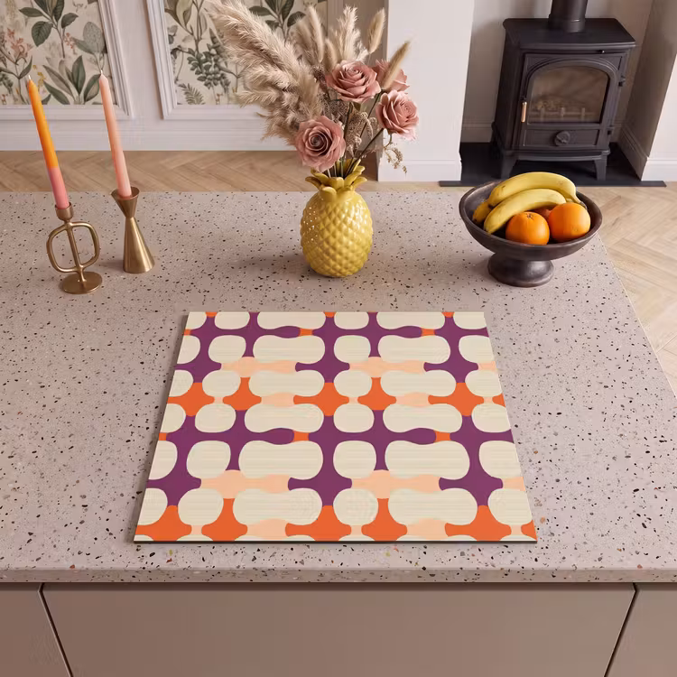 Protection plaque induction - Moderne - à motifs - coloré — 3
