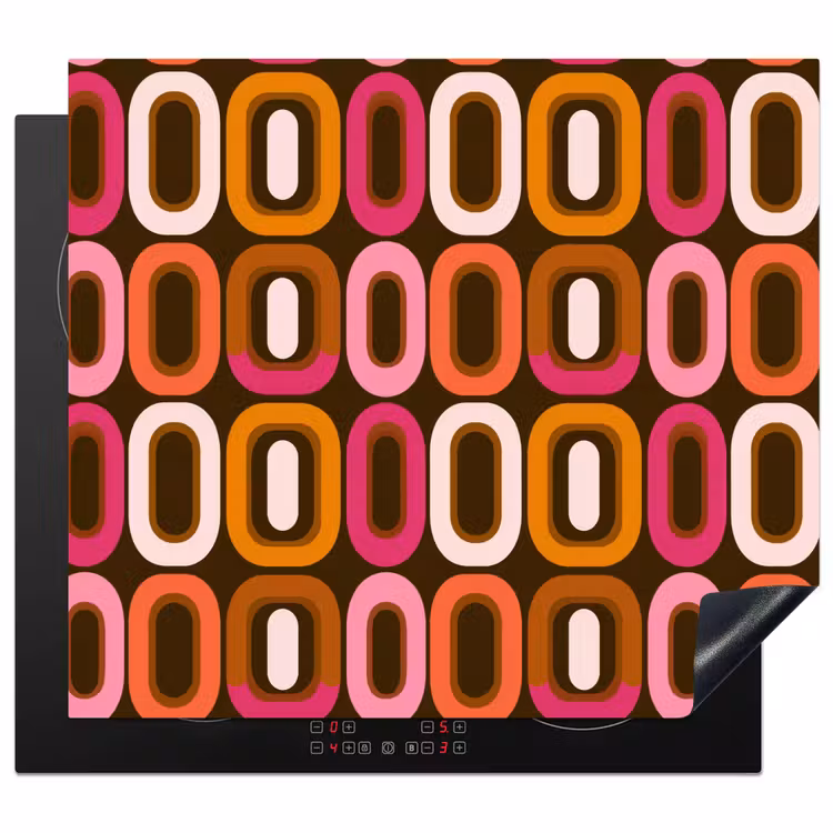 Protection plaque induction - Moderne - Rétro - Coloré — 1