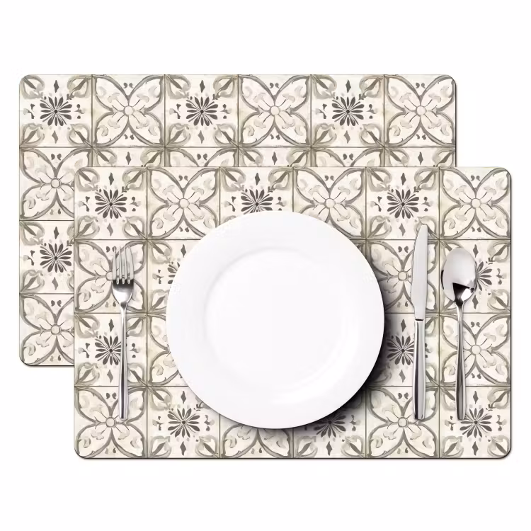 Set de table – 6 pièces - Antique - Tile - Beige — 2