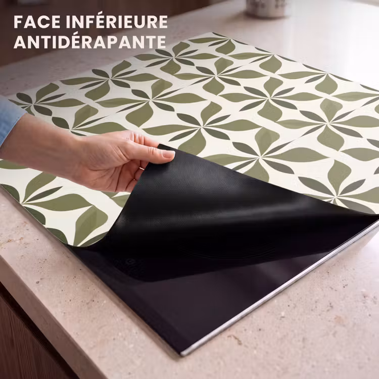 Protection plaque induction - Botanique - Rétro - Vert — 7