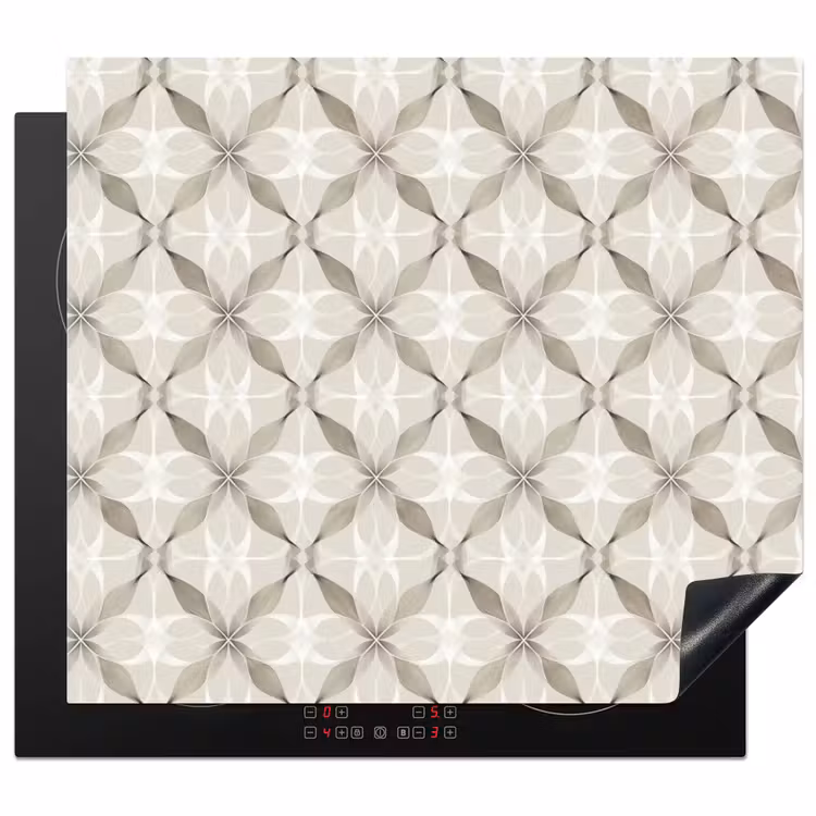 Protection plaque induction - Graphique - Motif - Gris — 1