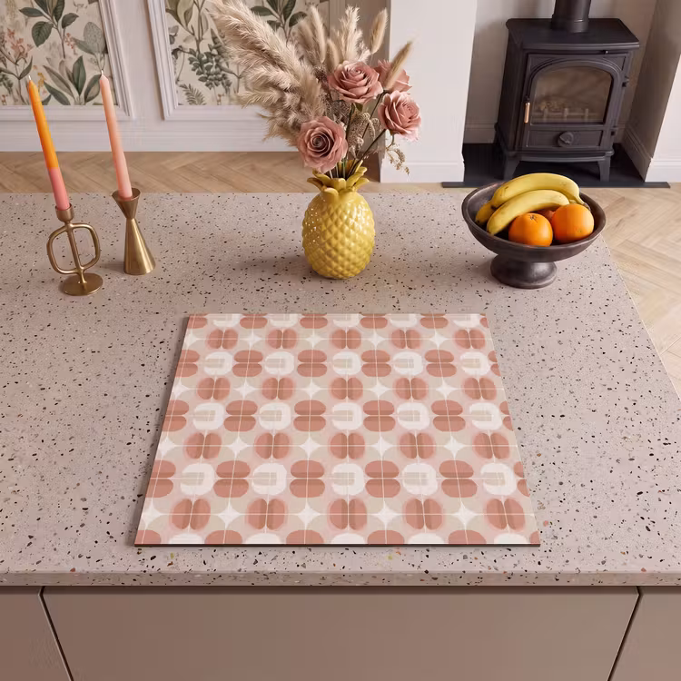 Protection plaque induction - Rétro - Classique - Rose — 3
