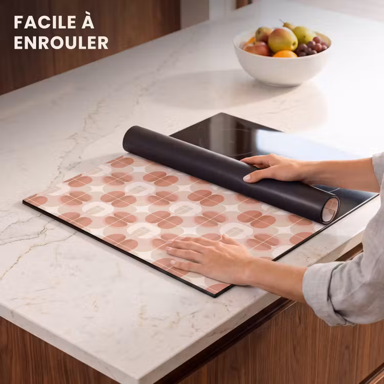 Protection plaque induction - Rétro - Classique - Rose — 6