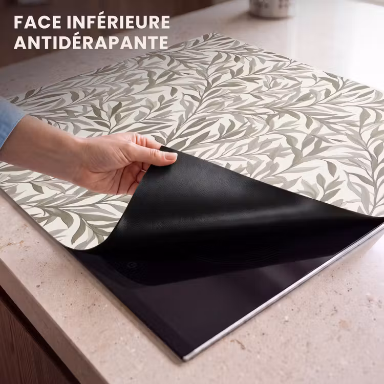 Protection plaque induction - Branches - Botanique - Taupe — 7