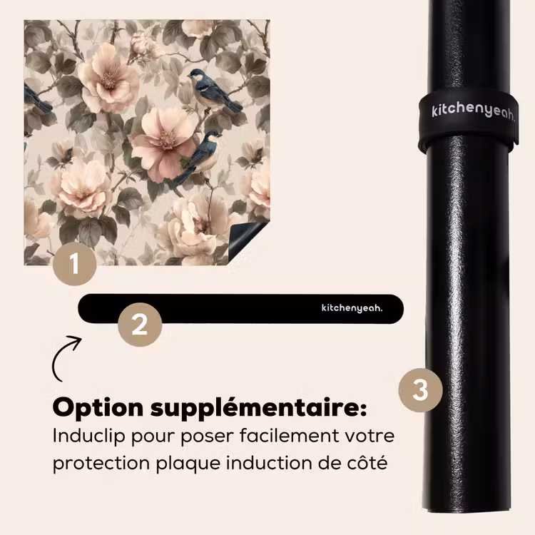 Protection plaque induction - Classique - Oiseaux - Coloré — 8