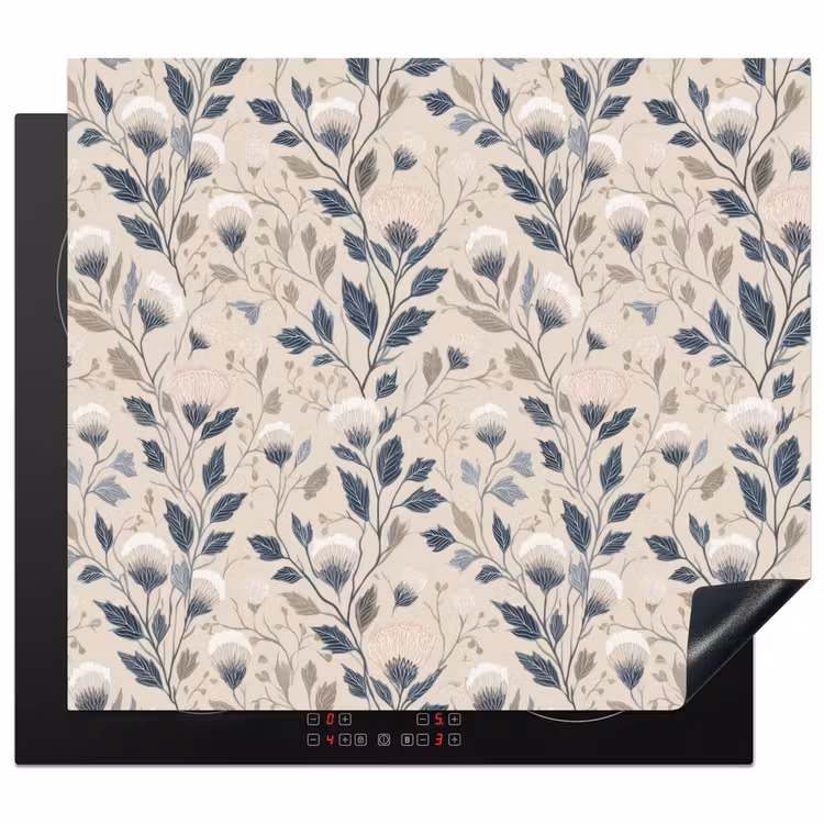 Protection plaque induction - Classique - Botanique - Colorée — 1