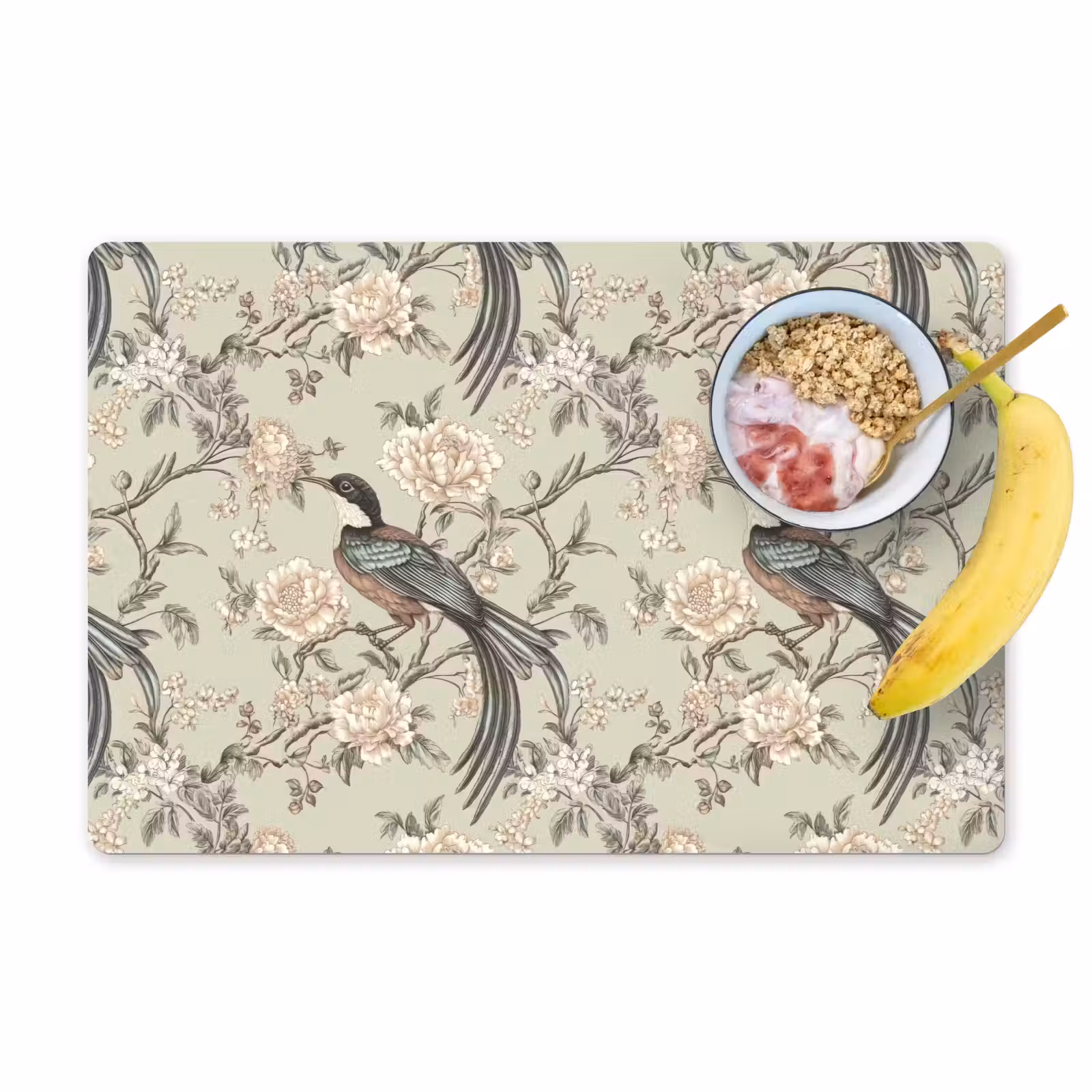 Set de table – 6 pièces - Fleur - Oiseau - Coloré — 1