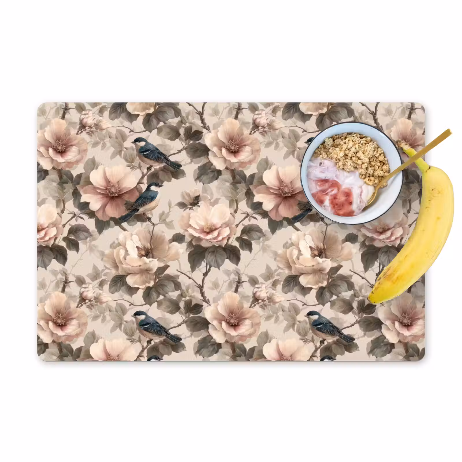 Set de table – 6 pièces - Classique - Oiseaux - Coloré — 1