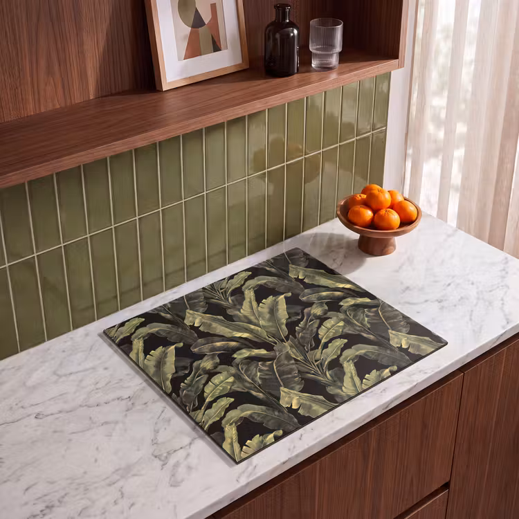 Protection plaque induction - Botanique - Feuilles - Vert — 4