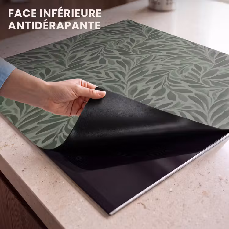 Protection plaque induction - Feuilles - Bio - Vertes — 7