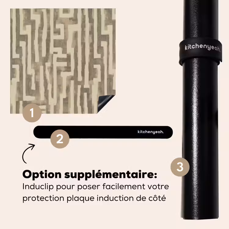 Protection plaque induction - Abstrait - Géométrique - Vert — 8
