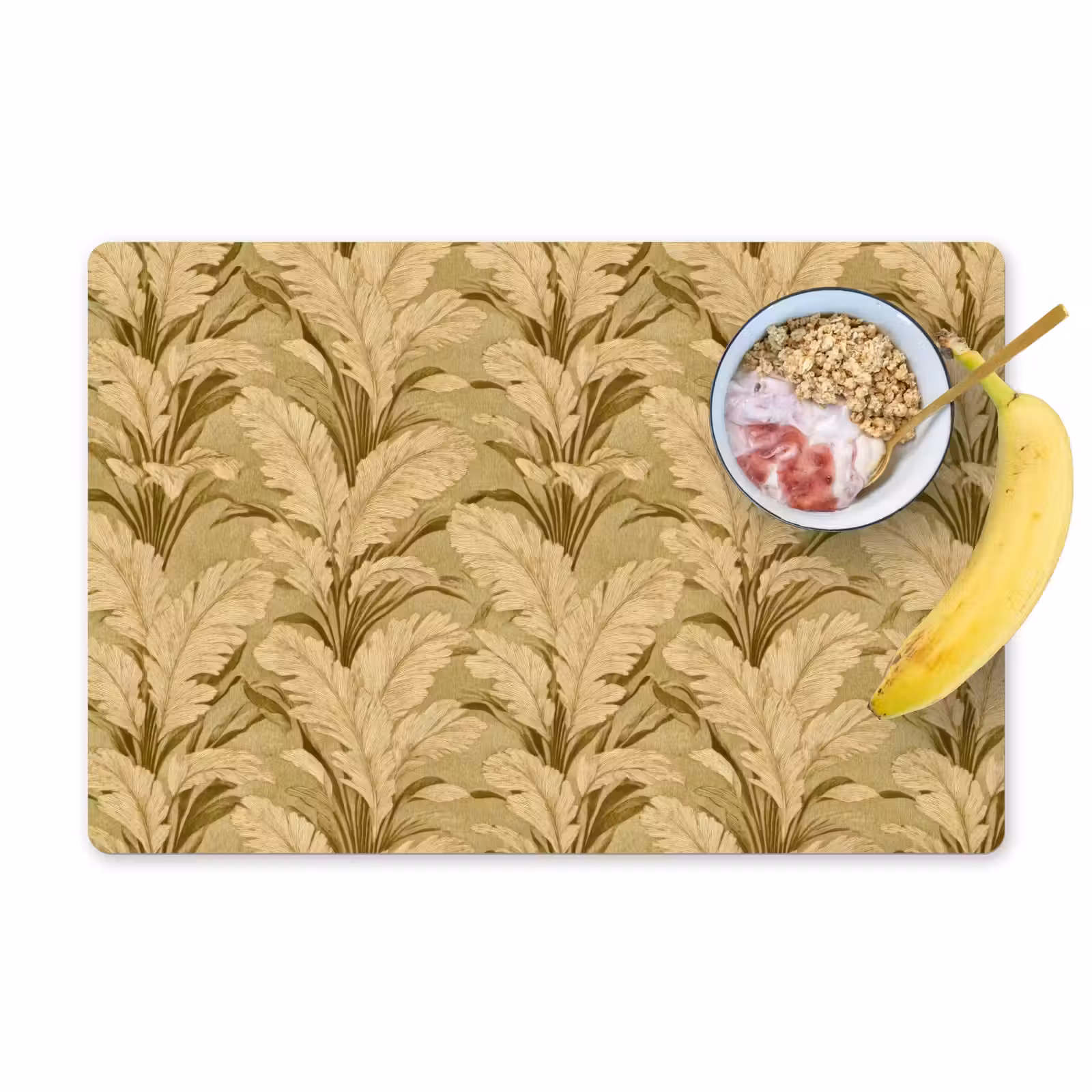 Set de table – 6 pièces - Feuilles de palmier - Classic - Vert — 1
