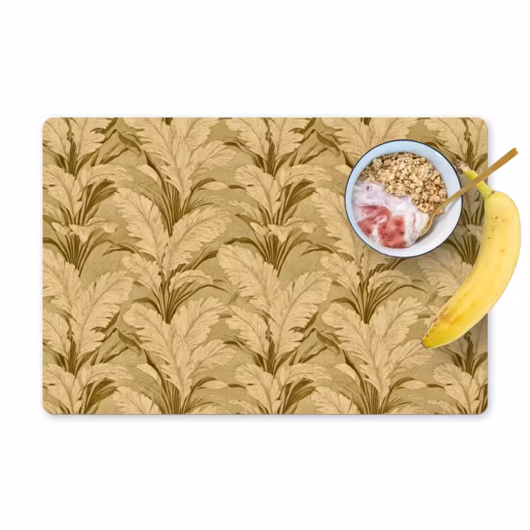 Set de table – 6 pièces - Feuilles de palmier - Classic - Vert — 1