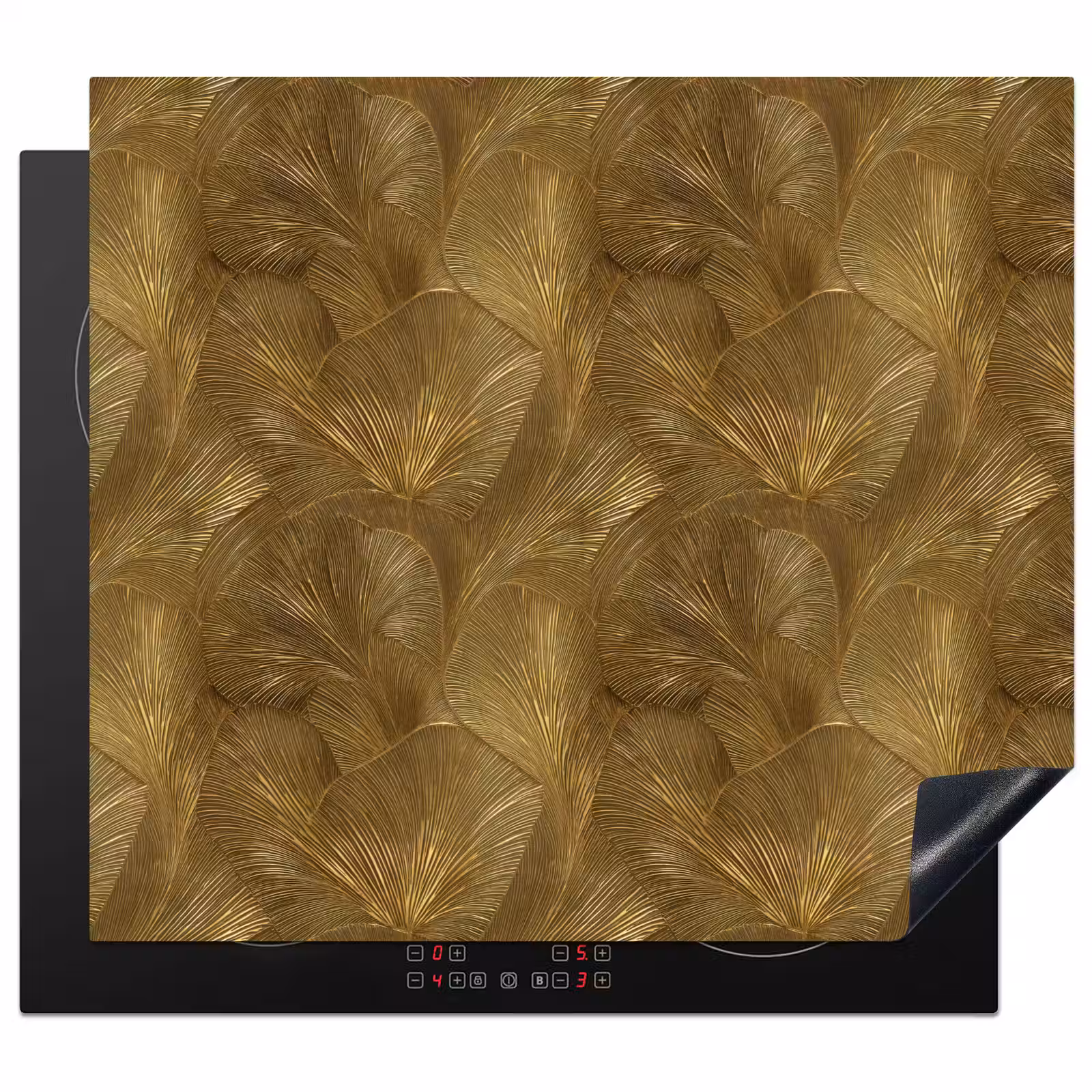 Protection plaque induction - Organic - Lines - Gold — 1