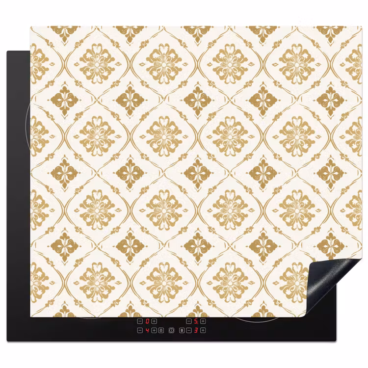 Protection plaque induction - Ornement - Classique - Or — 1