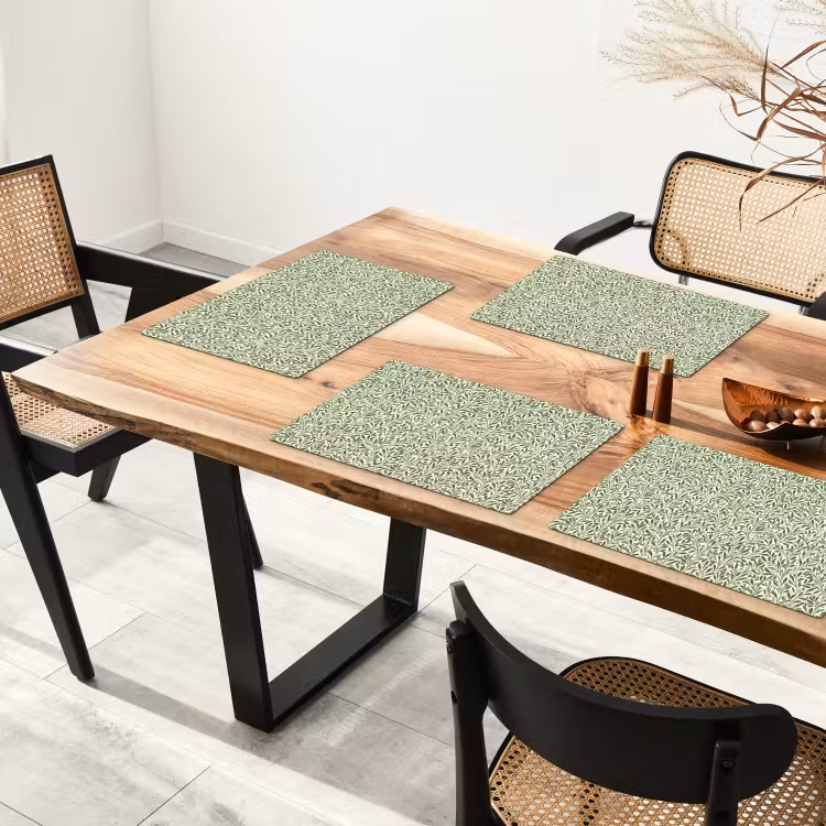 Set de table – 6 pièces - Botanique - Branches - Vert — 4