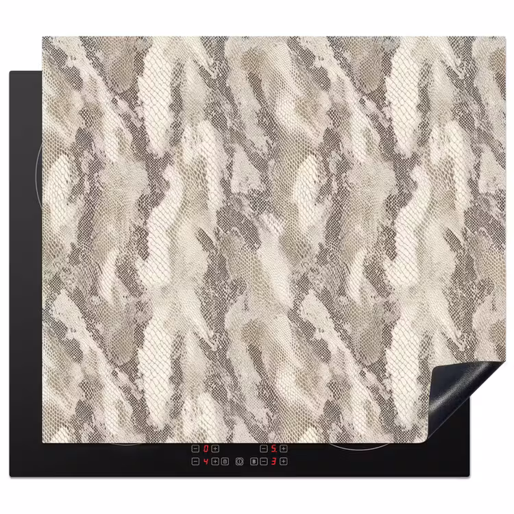 Protection plaque induction - Serpent - Motif - Taupe — 1