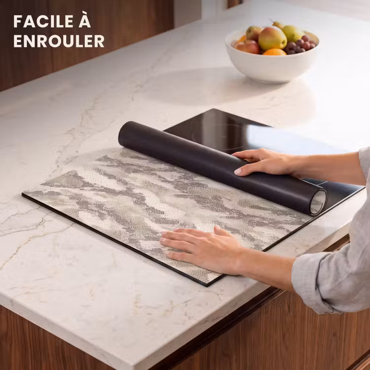 Protection plaque induction - Serpent - Motif - Taupe — 6