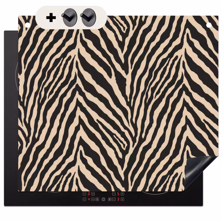 Protection à induction avec crochets - Zebra - Classic - Noir — 3