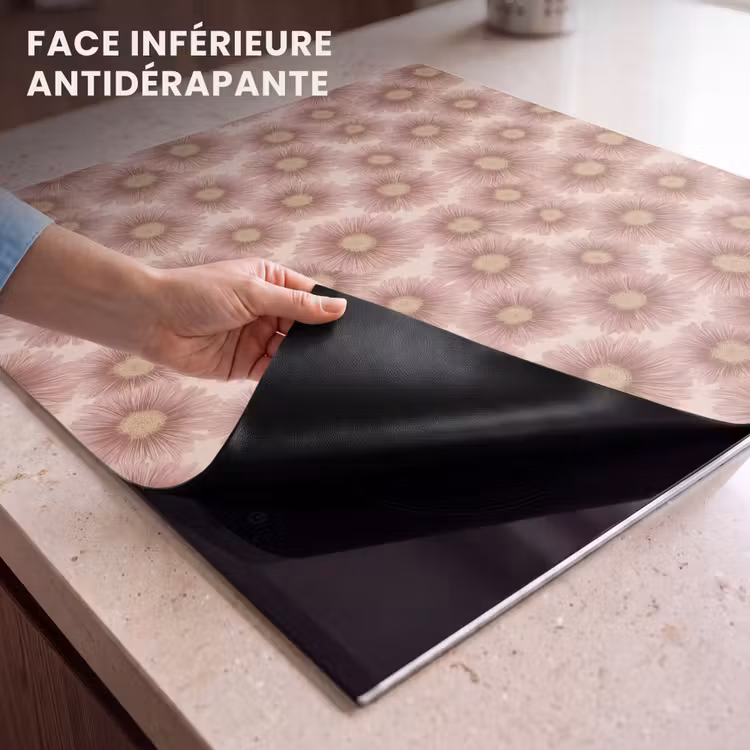 Protection plaque induction - Gerbera - Fleurs - Rose — 7