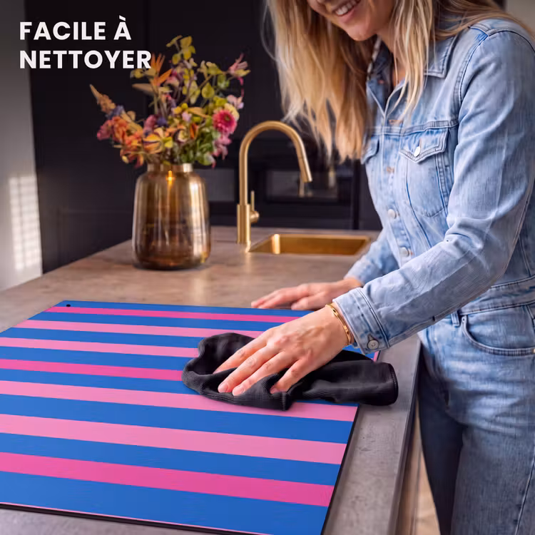 Protection à induction avec crochets - Moderne - Optique - Rose — 5