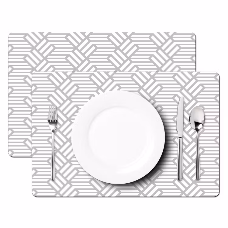 Set de table – 6 pièces - Graphique - Motif - Moderne - Attrayant — 2