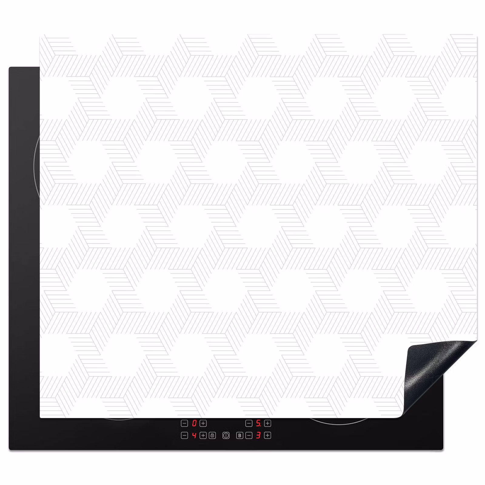 Protection plaque induction - Graphique - Motif - Moderne — 1