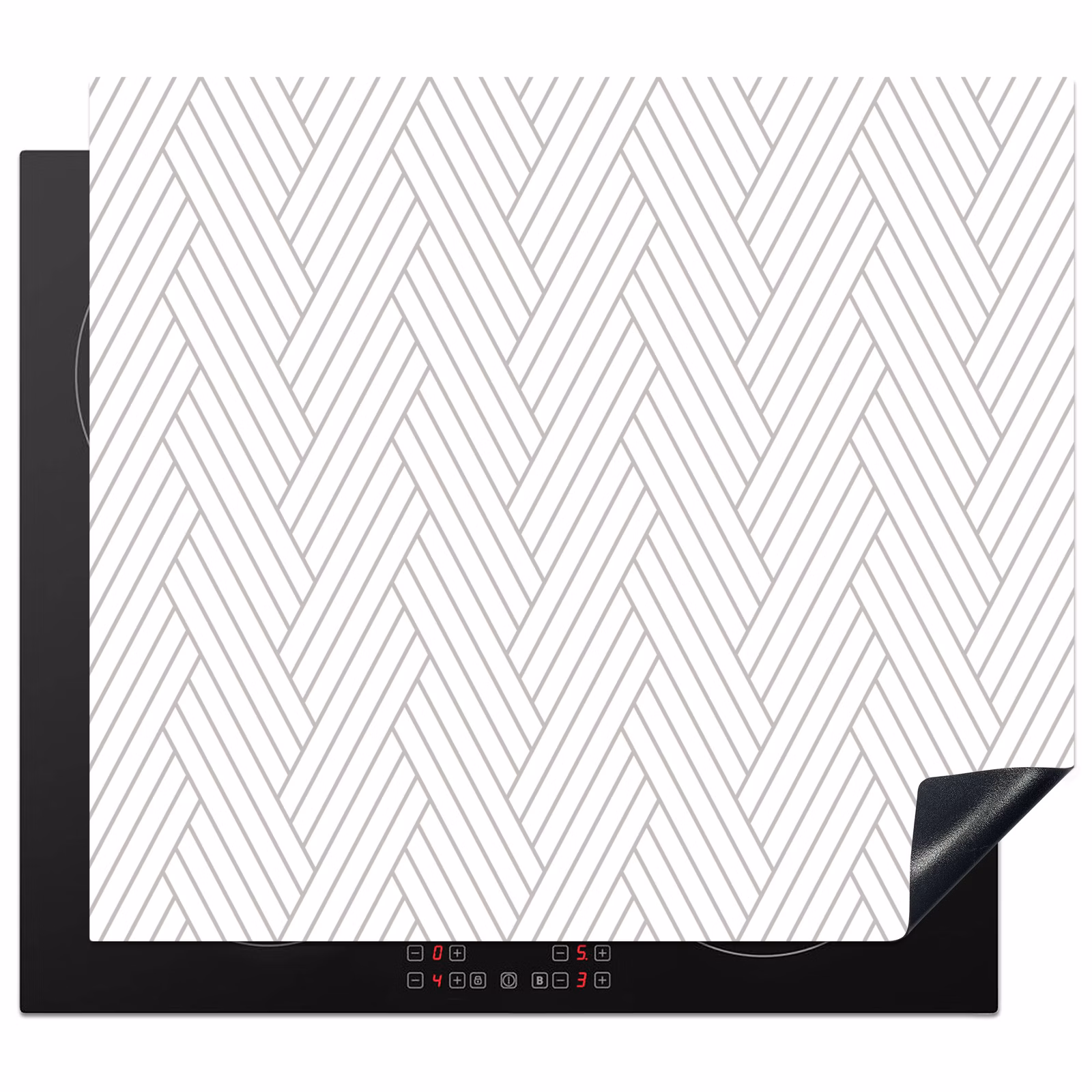 Protection plaque induction - Graphique - Motif - Moderne - Tissé — 1