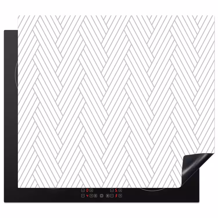 Protection plaque induction - Graphique - Motif - Moderne - Tissé — 1