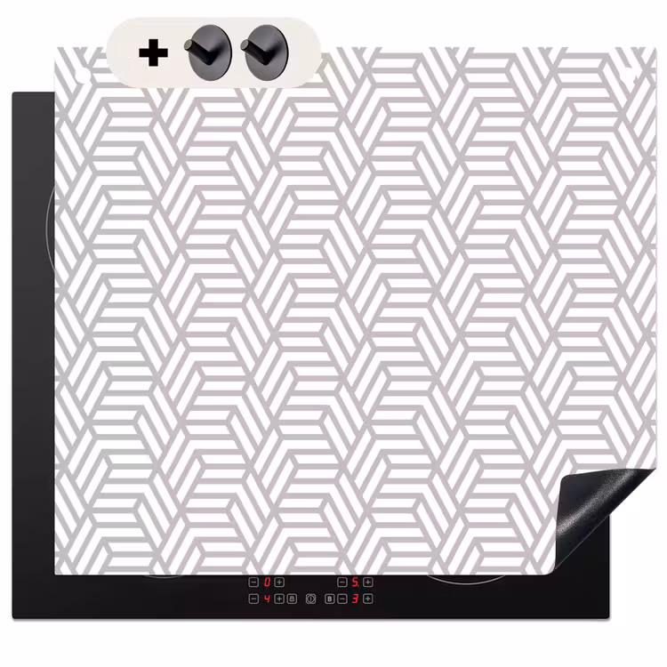 Protection à induction avec crochets - Graphique - Motif - Moderne - Attrayant — 3