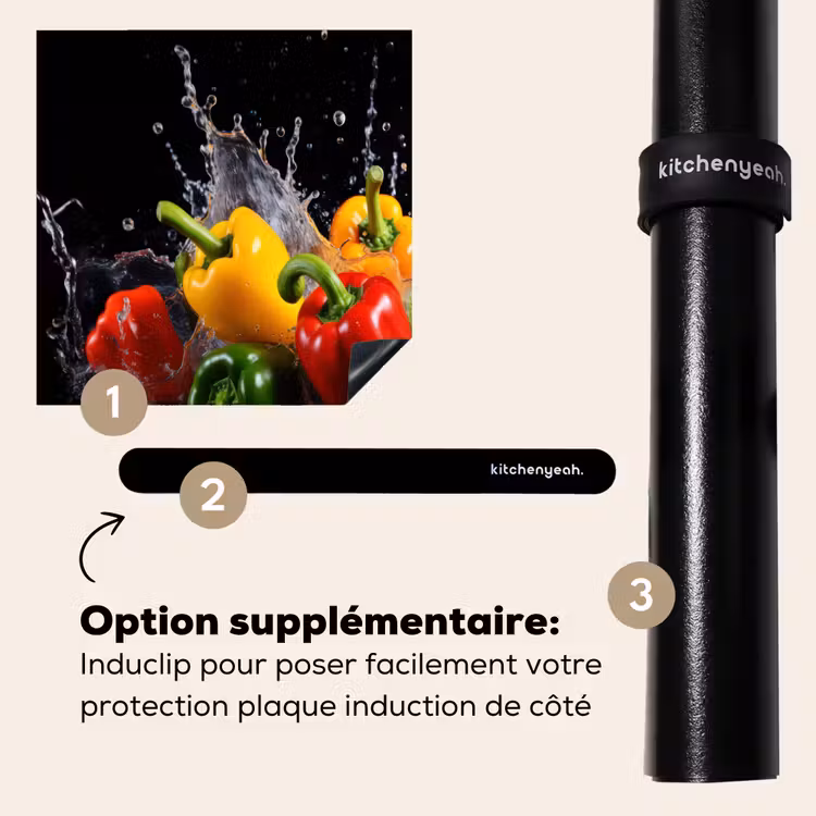Protection plaque induction - Poivre - Noir - Eau - Rouge - Jaune — 8