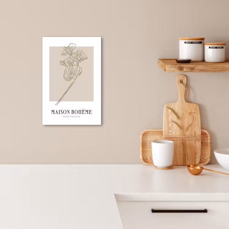Tableau sur toile - Simplicité botanique — 2