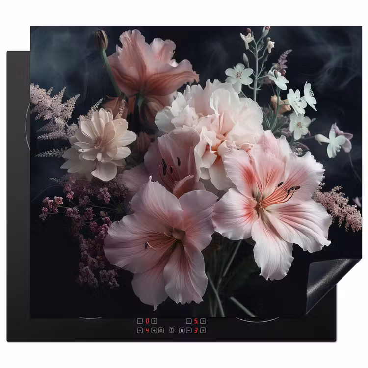 Protection plaque induction - Fleurs - Rose - Vapeur - Plantes — 1