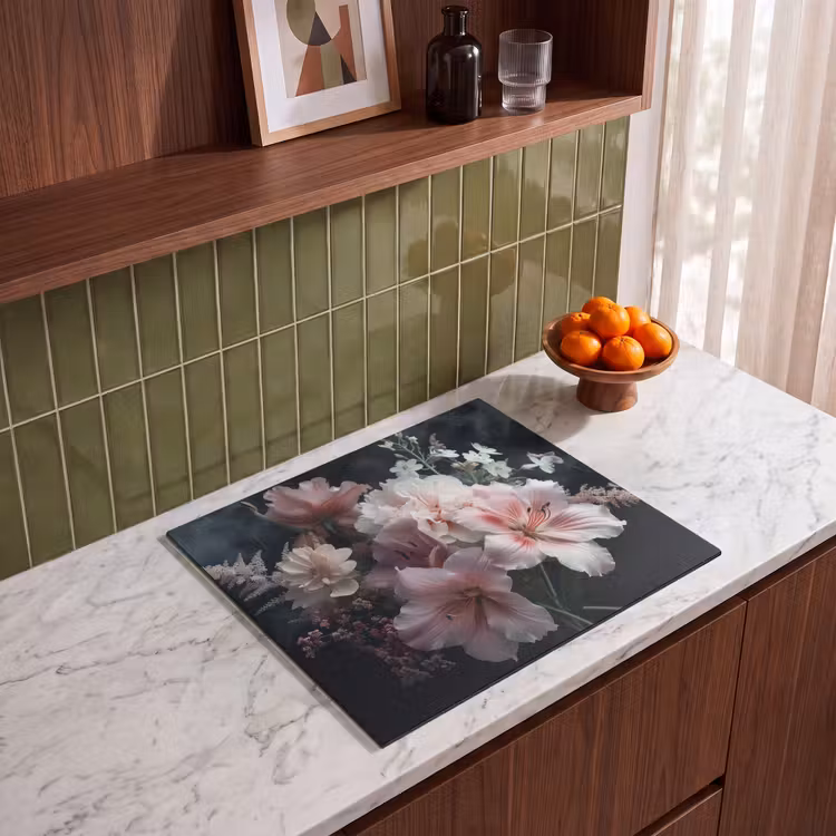 Protection plaque induction - Fleurs - Rose - Vapeur - Plantes — 4