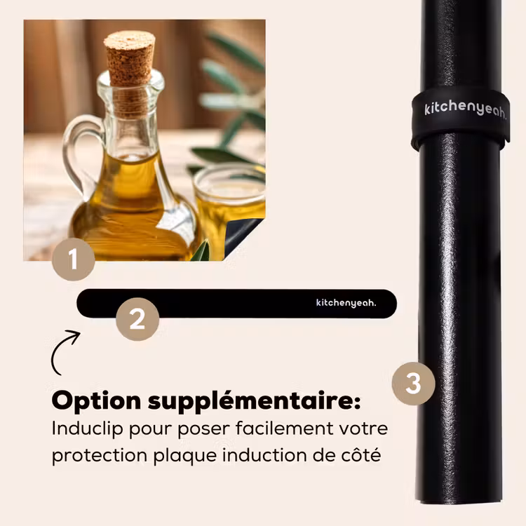 Protection plaque induction - Olives - Planche - Huile d'olive - Feuilles — 8