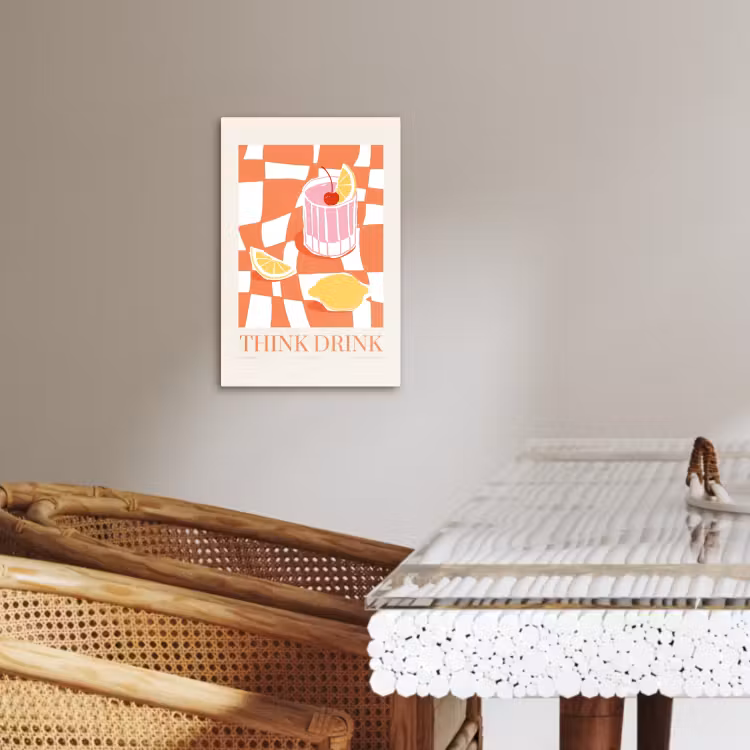 Tableau sur toile - L'esprit de l'été avec les agrumes et la cerise — 2