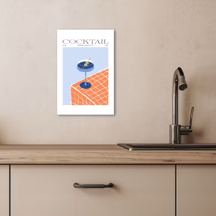 Tableau sur toile - Mixologie minimaliste — 2