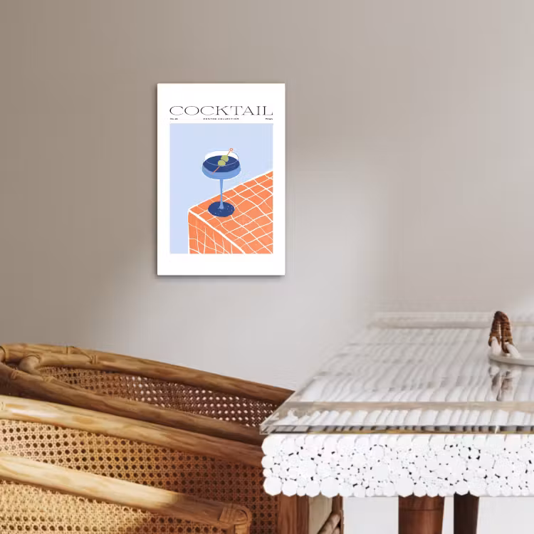 Tableau sur toile - Mixologie minimaliste — 4