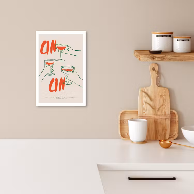 Tableau sur toile - Trio de cocktails — 2