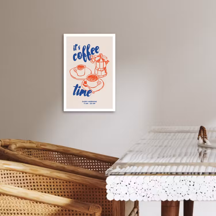 Tableau sur toile - Rituel du matin — 2