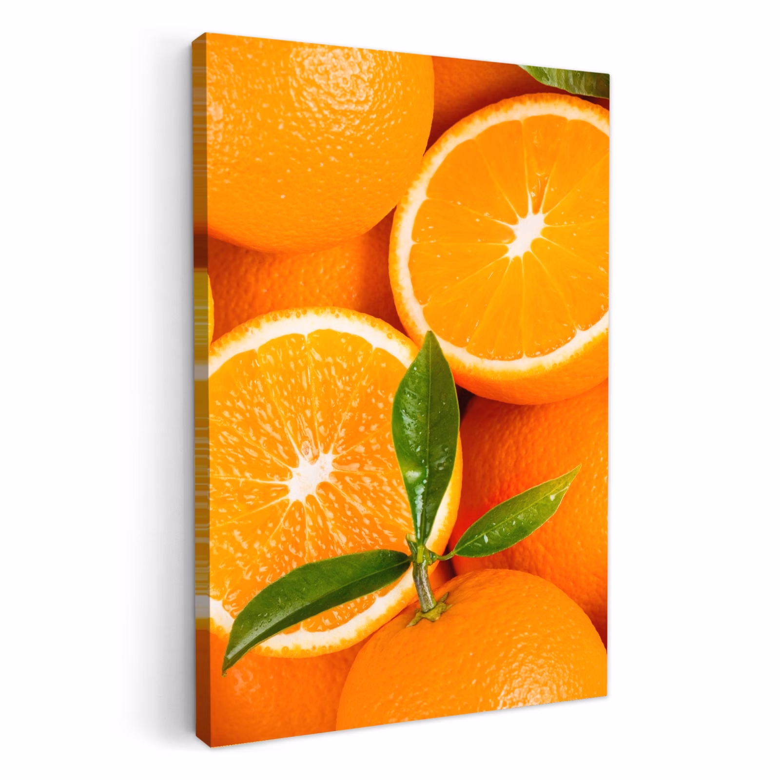 Tableau sur toile - Rayons de soleil orange — 1