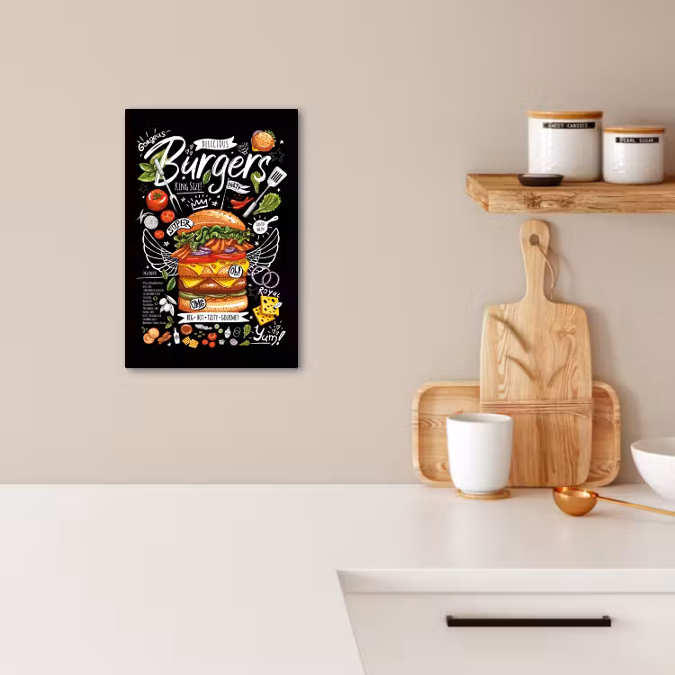 Tableau sur toile - Banquet burger — 4