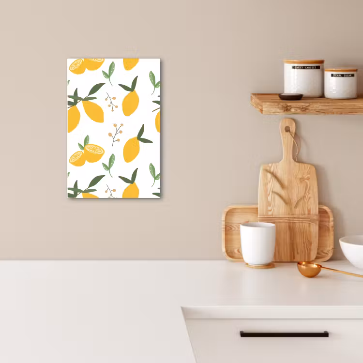 Tableau sur toile - Citron clair — 2