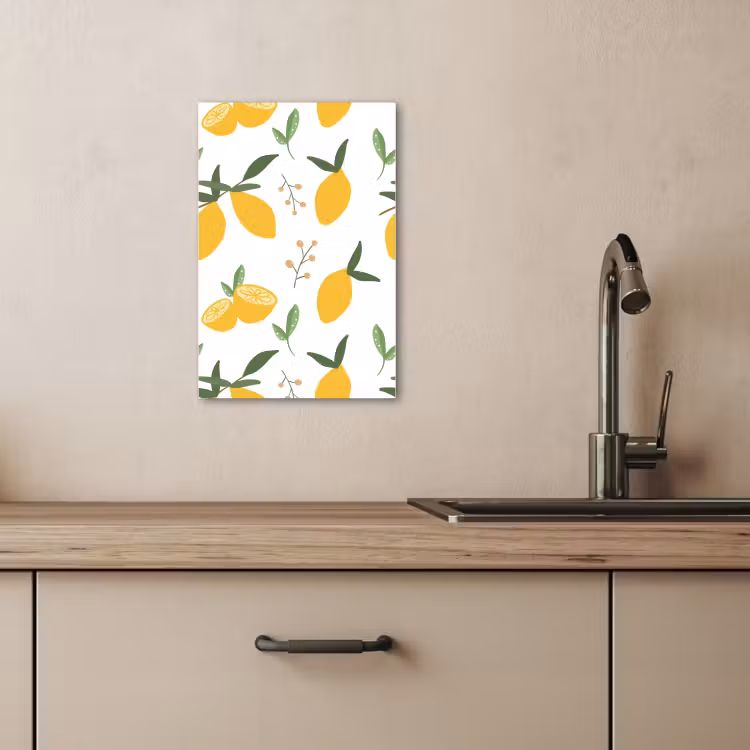 Tableau sur toile - Citron clair — 3