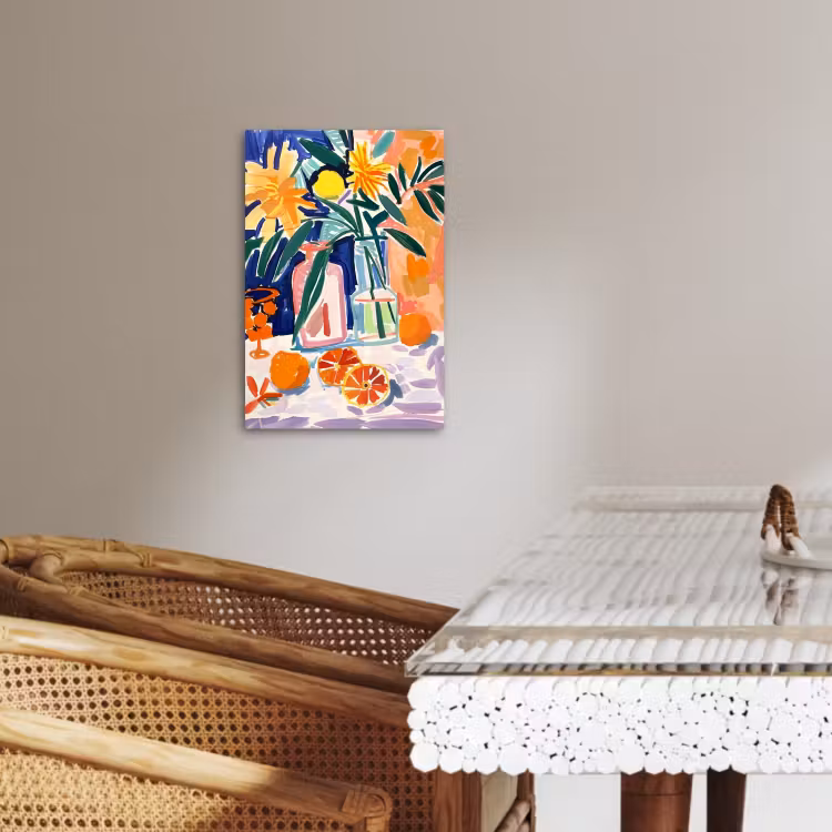 Tableau sur toile - Expression estivale — 2