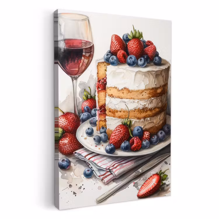 Tableau sur toile - Festive Gourmet — 1